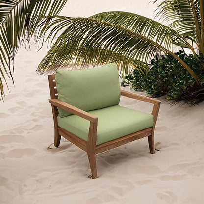 Tommy Bahama Deep Seating Lounge Cushion, 24" X 24" X 4", Bamboo Bay Pear