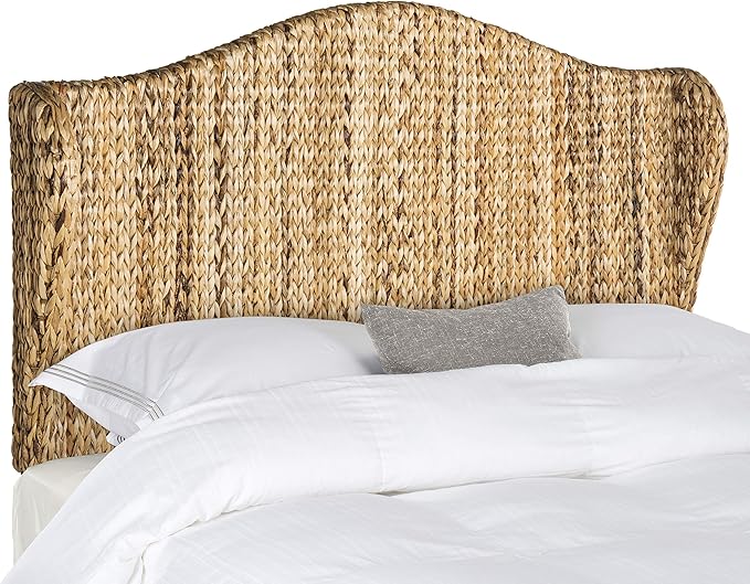 SAFAVIEH Home Collection Nadine Natural Winged Headboard, Full