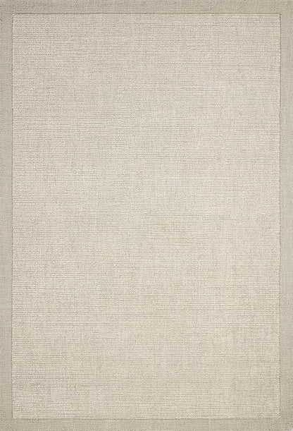 Loloi Magnolia Home by Joanna Gaines Henley Collection HNY-01 Ivory/Silver 2'-3" x 3'-9" Accent Rug