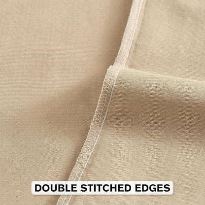 FUTEI Oatmeal Chenille Throw Pillow Covers 20x20 Inch Set of 2,Soft Striped & Diamond Textured Cushion Cases,Modern Home Decor for Couch Living Room