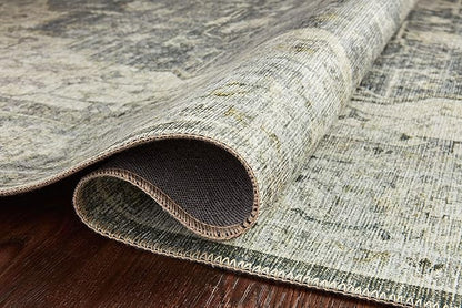 Loloi Skye Collection SKY-12 Charcoal/Dove 2'-6" x 10'-0" Runner Rug