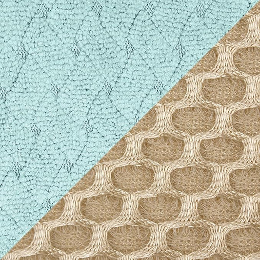 All-Clad Premium Reversible Dish Drying Mat for Kitchen: 16" x 28" Ultra-Absorbent, Long-Lasting, No Condensation, and Oversized for Large Pots and Pans - 1 Pack, Rainfall