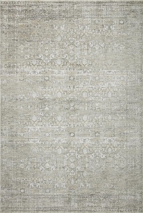 Loloi Amber Lewis Honora Collection HON-04 Grey/Beige 6'-7" x 9'-2" Area Rug