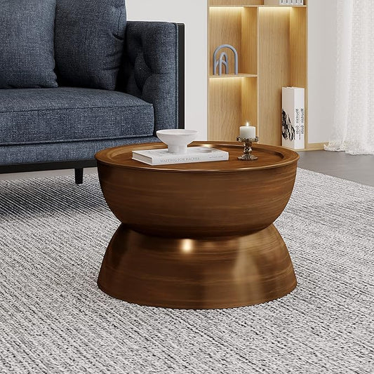 Christopher Knight Home Minkler Coffee Table, Brushed Antique Bronze