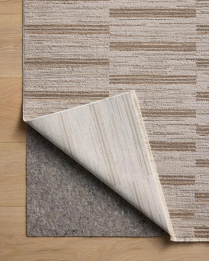 Loloi Amber Lewis Cali Collection CIL-04 Ivory/Tobacco 9'-6" x 13', .25" Pile Height, Area Rug