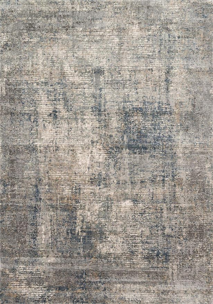 Loloi Teagan Collection TEA-05 Denim/Slate 11'-6" x 15' Area Rug, Large, Soft Neutral Rug, High-Traffic for Living Room, Bedroom, Home Office, Dining Area