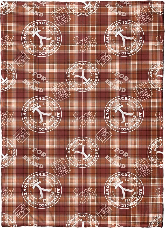 Northwest Yellowstone Silk Touch Throw Blanket, 50" x 70", Cowboy Plaid