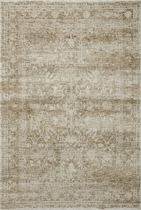 Loloi Amber Lewis Honora Collection HON-01 Khaki/Beige 9'-6" x 13' Area Rug