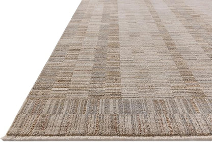 Loloi Amber Lewis Cali Collection CIL-05 Natural/Multi 2'-7" x 10'-0", .25" Pile Height, Runner Rug