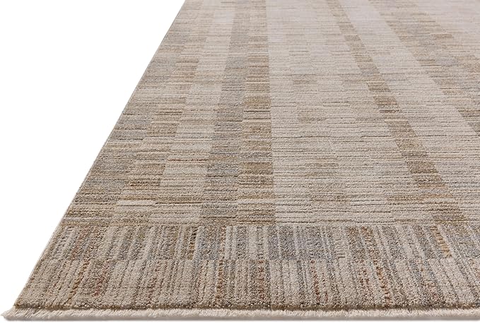 Loloi Amber Lewis Cali Collection CIL-05 Natural/Multi 5'-3" x 7'-6", .25" Pile Height, Accent Rug