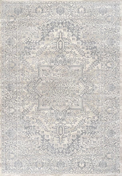 JONATHAN Y Vintage Medallion Indoor Area Rug Cream 3X5, Modern Boho for Living Room, Bedroom, Kitchen, Office, Easy-Cleaning, High Traffic, Pet-Friendly, Non-Shedding MDP100C-3