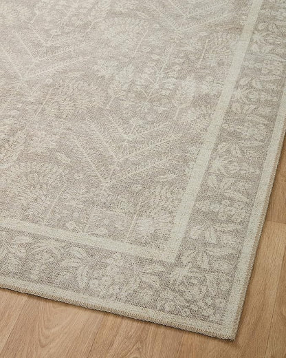 Loloi Rifle Paper Co. Maison Collection MAO-02 Bough Natural 3'-9" x 5'-6", .19" Pile Height, Accent Rug