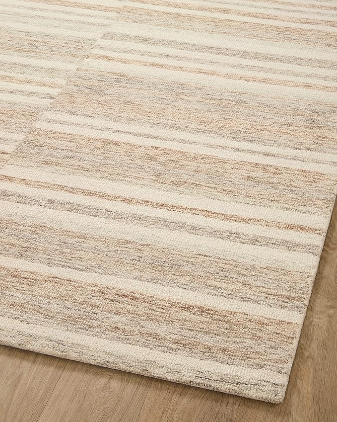 Loloi Chris Loves Julia Chris Collection CHR-03 Ivory/Clay 2'-6'' x 11'-6'', .50" Pile Height, Runner Rug