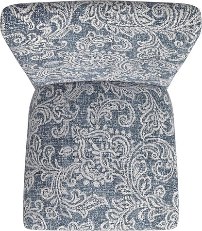 HomePop Classic Parsons Dining Chair -Denim Jacobean Print (Set of 2)