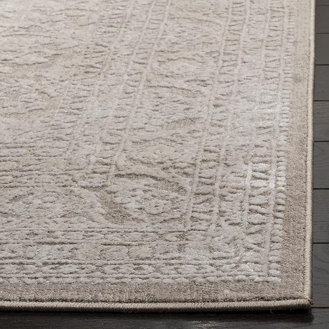 SAFAVIEH Area Rug 10x14 - Reflection Collection - Large - Beige & Cream, Non-Shedding & Easy Cleaning, Ideal for Living Room, Bedroom, Dining Space (RFT668A)