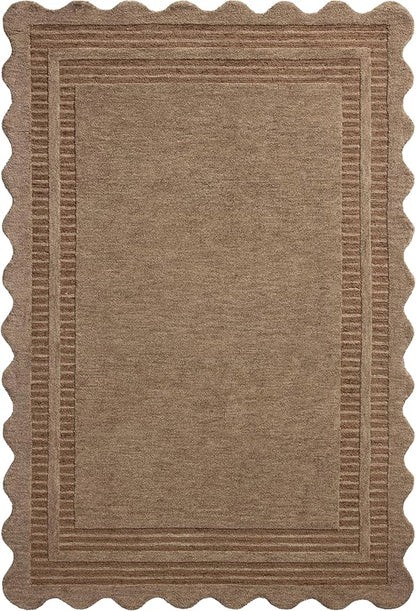 Loloi Chris Loves Julia Scottie Collection SCO-01 Mocha/Clay 7'-9" x 9'-9", .87" Pile Height, Area Rug