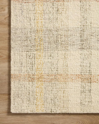 Loloi Chris Loves Julia Chris Collection CHR-04 Natural/Multi 2'-6" x 7'-6", .50" Pile Height, Runner Rug