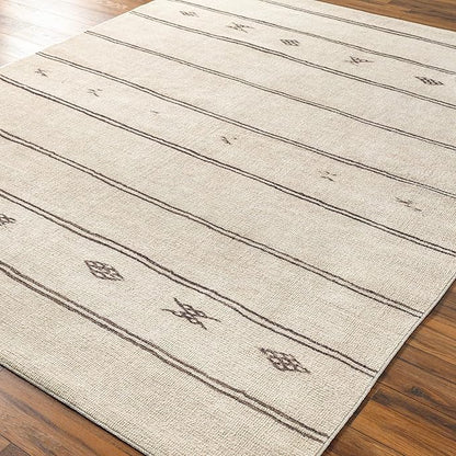 Livabliss x Becki Owens Rivi Moroccan Area Rug , 9'2" x 12', Ivory/Black