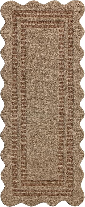 Loloi Chris Loves Julia Scottie Collection SCO-01 Mocha/Clay 3'-6" x 5'-6", .87" Pile Height, Accent Rug