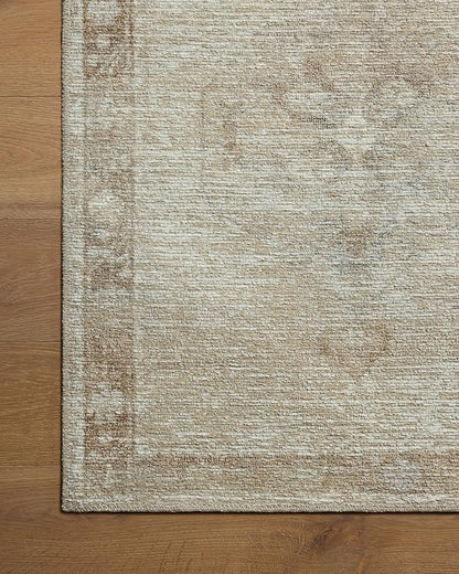 Loloi Amber Lewis Cambria Collection CBR-02 Mist/Natural 8'-6" x 11'-6" Area Rug Jute, Neutral, Vintage Style, Antique Tone, Living, Bedroom, Dining, Carpet