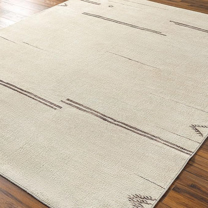 Livabliss x Becki Owens Rivi Moroccan Area Rug , 7'10" x 10', Cream/Charcoal