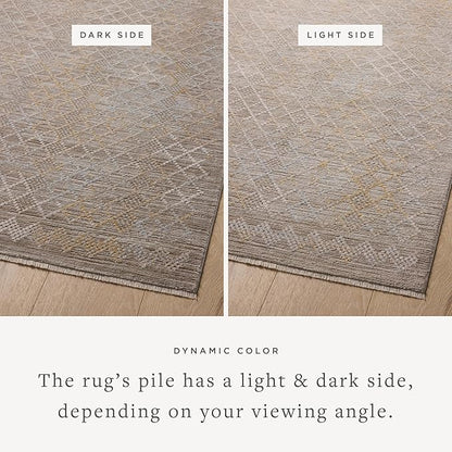 Loloi Amber Lewis Cali Collection CIL-03 Taupe/Multi 7'-10" x 10' Area Rug