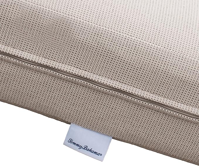 Tommy Bahama Deep Seating Lounge Cushion, 24" X 26" X 4", Bamboo Bay Sand