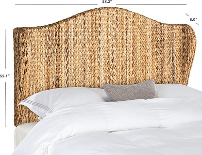 SAFAVIEH Home Collection Nadine Natural Winged Headboard, Queen