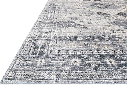 Loloi Skye Collection SKY-02 Silver/Grey 2'-6" x 12'-0" Runner Rug