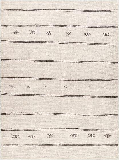 Livabliss x Becki Owens Rivi Moroccan Area Rug , 2'2" x 3'9", Ivory/Black