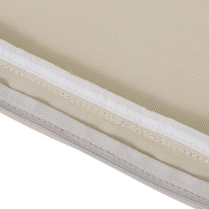 Classic Accessories Montlake FadeSafe Water-Resistant 23 x 23 x 5 Inch Outdoor Seat Cushion, Outdoor Chair Cushion, Antique Beige, Outdoor Chair Cushions, Patio Chair Cushions, Patio Cushions