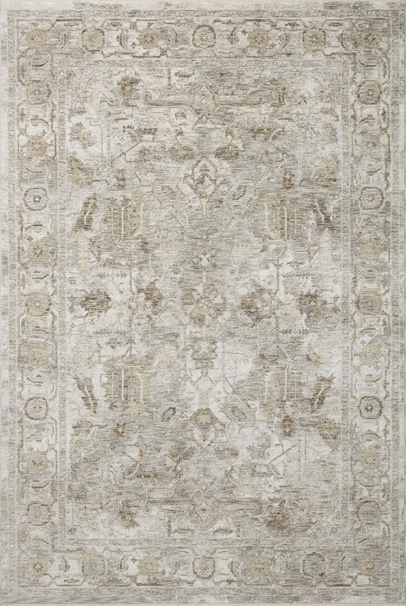 Loloi Amber Lewis Honora Collection HON-06 Grey/Taupe 2'-0" x 3'-4" Accent Rug