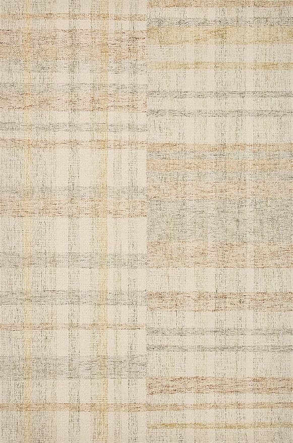 Loloi Chris Loves Julia Chris Collection CHR-04 Natural/Multi 5'-0'' x 7'-6'', .50" Pile Height, Area Rug