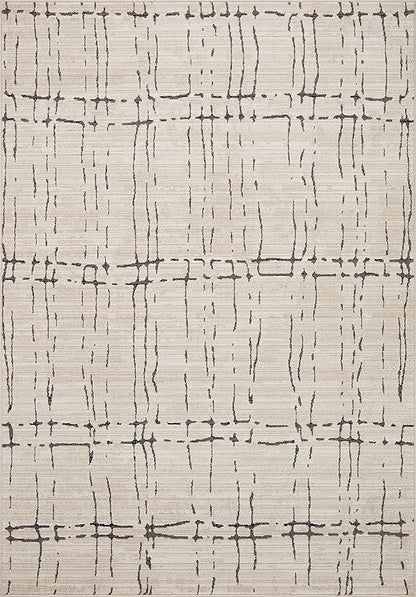 Loloi Darby Collection DAR-06 Sand/Dk. Grey 7'-10" x 10' Area Rug