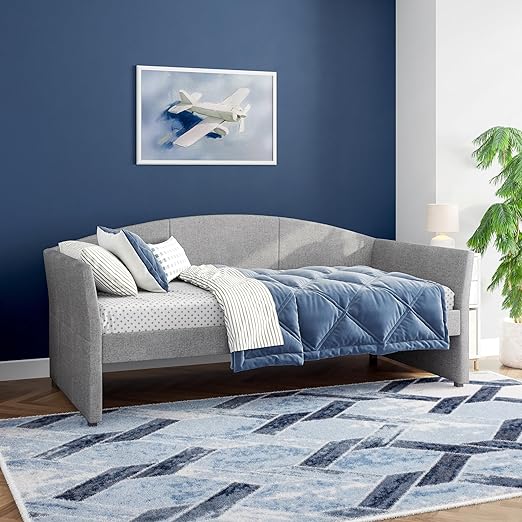 Hillsdale Furniture Hillsdale Westchester Daybed, Twin, Smoke Gray Fabric