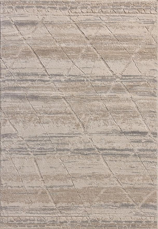 Loloi Amber Lewis Monty Collection MOT-02 Ivory/Natural 11'-6" x 15', .50" Pile Height, Area Rug