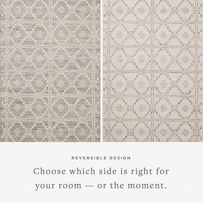 Loloi Angela Rose Rivers Collection RIV-02 Lagoon/Ivory 2'-6" x 7'-6" Reversible Runner Rug