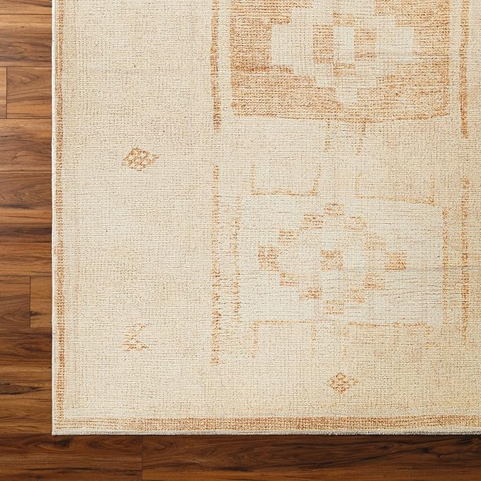 Livabliss x Becki Owens Solana Medallion Area Rug , 6'7" x 9', Peach