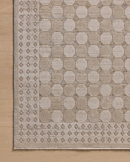 Loloi Amber Lewis Cali Collection CIL-01 Taupe/Natural 7'-10" x 10', .25" Pile Height, Area Rug