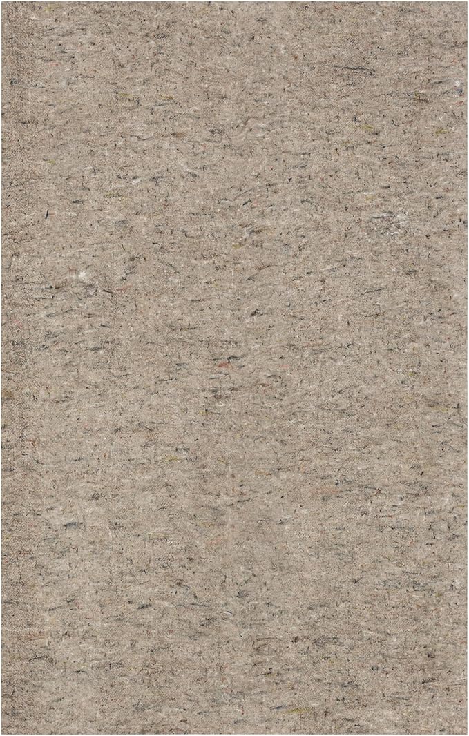 Mohawk Home 2' 6" x 9' 6" Non Slip Grip Rug Pad 1/4" Thick Dual Surface Felt Cushion + Rubber Gripper - Safe for All Floors