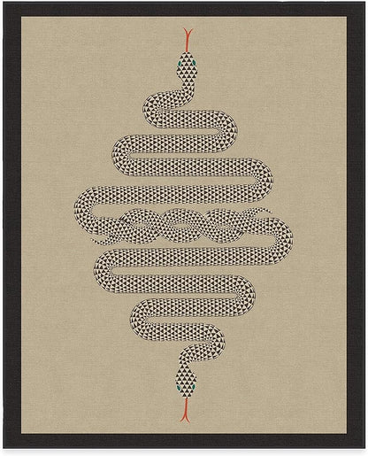 RUGGABLE x Jonathan Adler Washable Modern Area Rug – Venom Neutral 8x10, Stain-Resistant, Non-Slip – Large Machine Washable Rugs for Living Room, Bedroom, Hallway, Entryway & Office–with Standard Pad