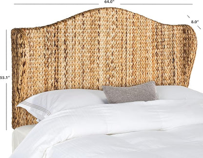 SAFAVIEH Home Collection Nadine Natural Winged Headboard, Full