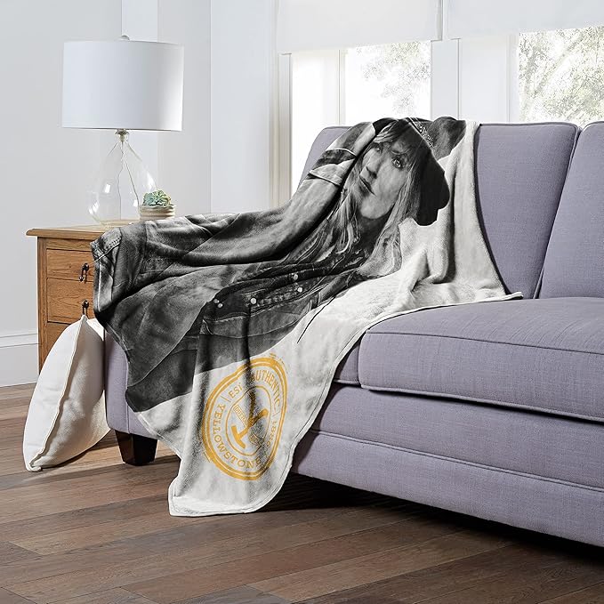 Northwest Yellowstone Silk Touch Throw Blanket, 50" x 60", Beth Dutton 2