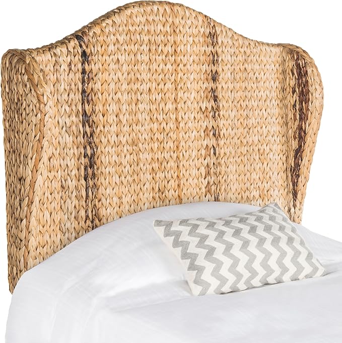 SAFAVIEH Home Collection Nadine Natural Winged Headboard, Full