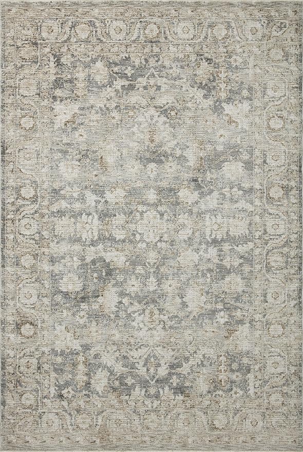 Loloi Amber Lewis Honora Collection HON-02 Slate/Beige 2'-7" x 8'-0" Runner Rug