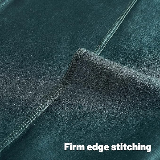 FUTEI Dark Green Chenille Decorative Throw Pillow Covers 12x20 Inch Set of 2,Soft Embossed Striped Textured Lumbar Pillow Cases,Modern Home Decor for Couch Bed Living Room