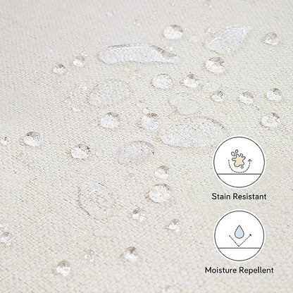 Babyletto Tuba Gliding Ottoman in Eco-Performance Fabric | Water Repellent & Stain Resistant