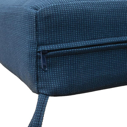 Tommy Bahama Chaise Cushion, 24" X 79" X 2.5", Bamboo Bay Cobalt