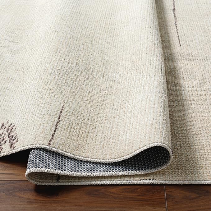 Livabliss x Becki Owens Rivi Moroccan Area Rug , 2'2" x 3'9", Cream/Charcoal