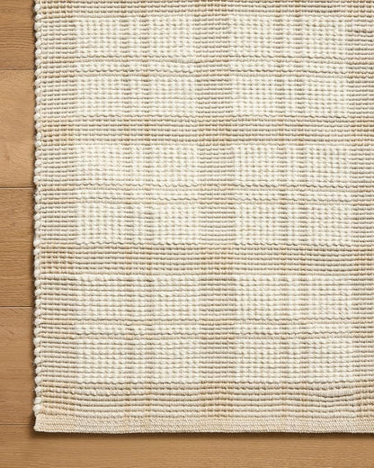 Loloi Magnolia Home by Joanna Gaines Ryder Collection RYD-01 Beige/Ivory 8'-6" x 11'-6" Area Rug